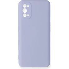 Newface Realme 7 Pro Kılıf Nano Içi Kadife Silikon - Lila