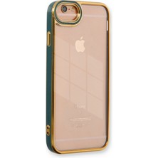 Newface Iphone 6 Kılıf Liva Lens Silikon - Yeşil