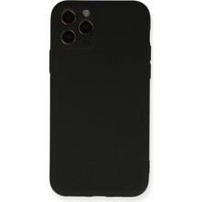 Newface Iphone 11 Pro Kılıf Nano Içi Kadife Silikon - Siyah