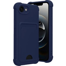 Newface Apple Iphone 16E Kelvin Kartvizitli Silikon - Lacivert