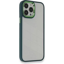 Newface Iphone 14 Pro Max Kılıf Dora Kapak - Haki Yeşil