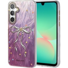 Evyora Newface Samsung Galaxy A26 Kılıf Blade Aynalı Desenli Kapak - Desen 1