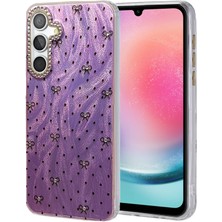 Evyora Newface Samsung Galaxy A24 4g Kılıf Blade Aynalı Desenli Kapak - Desen 2