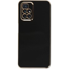 Newface Xiaomi Redmi 10 2022 Kılıf Volet Silikon - Siyah