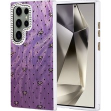 Newface Samsung Galaxy S23 Ultra Kılıf Blade Aynalı Desenli Kapak - Desen 2