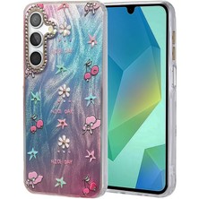 Evyora Newface Samsung Galaxy S25 Plus Kılıf Blade Aynalı Desenli Kapak - Desen 4