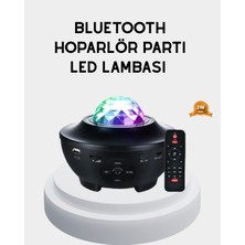 Evyora LED Yıldızlı Projektör Galaxy Modlu Renk ve Parlaklık Ayarlı Gece Lambası