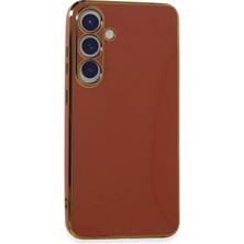 Newface Samsung Galaxy S24 Plus Kılıf Volet Silikon - Kırmızı