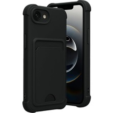 Newface Apple Iphone 16E Kelvin Kartvizitli Silikon - Siyah