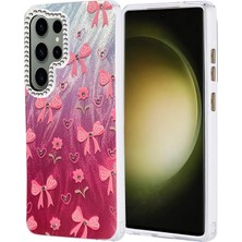 Newface Samsung Galaxy S25 Ultra Kılıf Blade Aynalı Desenli Kapak - Desen 3