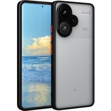 Newface Xiaomi Redmi Note 13 Pro Plus Kılıf Montreal Silikon Kapak - Siyah