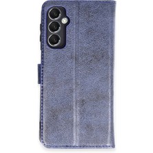 Newface Samsung Galaxy M34 5g Kılıf Trend S Plus Kapaklı Kılıf - Lacivert