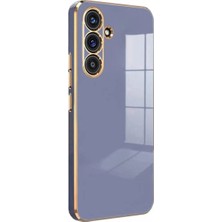 Evyora Newface Samsung Galaxy S24 Fe Kılıf Volet Silikon - Mavi