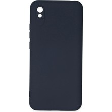 Newface Xiaomi Redmi 9A Kılıf Nano Içi Kadife Silikon - Lacivert