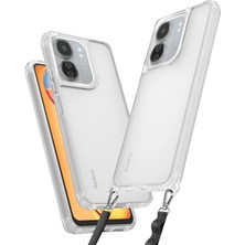 Newface Xiaomi Redmi 13C Kılıf Penta Silikon Kılıf - Şeffaf