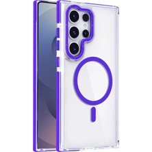 Evyora Joko Samsung Galaxy S25 Ultra Bella Magsafe Kapak - Mavi