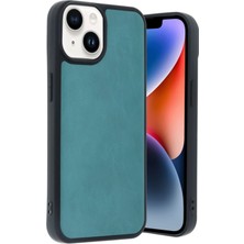 Newface Iphone 14 Kılıf Aras Deri Kapak - Açık Yeşil