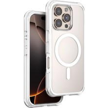 Evyora Onegif Apple Iphone 16 Pro Max Hulk Magsafe Kapak - Beyaz