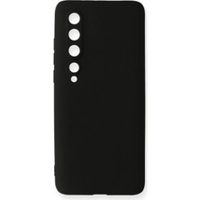 Newface Xiaomi Mi 10 Kılıf First Silikon - Siyah