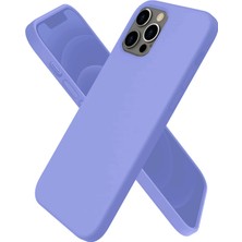 Evyora Newface Iphone 12 Pro Kılıf First Silikon - Mor