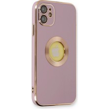 Evyora Newface Iphone 12 Kılıf Store Silikon - Mor