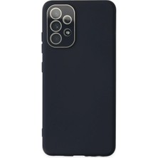 Newface Samsung Galaxy A33 5g Kılıf Lansman Glass Kapak - Lacivert