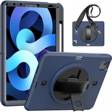 Newface Ipad Pro 11 (2020) Kılıf Strap-C Otterbox Tablet Kapak - Lacivert