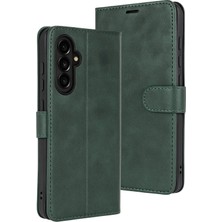 Evyora Newface Samsung Galaxy A17 5g Trend S Plus Kapaklı Kılıf - Yeşil