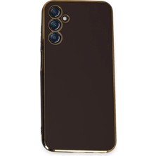 Newface Samsung Galaxy M14 5g Kılıf Volet Silikon - Siyah