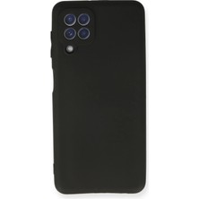 Newface Samsung Galaxy A22 Kılıf First Silikon - Siyah