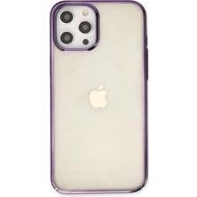 Newface Iphone 12 Pro Max Kılıf Element Silikon - Mor