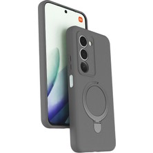 Newface Xiaomi Redmi 15 4g Regal Magsafe Standlı Kapak - Titan Gri