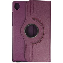 Newface Huawei Matepad Se 11 Kılıf 360 Tablet Deri Kılıf - Mürdüm