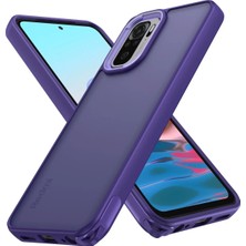 Newface Xiaomi Redmi Note 10 Pro Kılıf Elegant Kapak - Derin Mor