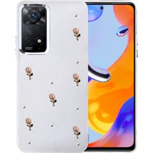 Newface Xiaomi Redmi Note 11 Pro Fiyonk Desenli Kapak - Desen 6