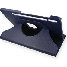 Evyora Newface Samsung Galaxy T870 Tab S7 11 Kılıf 360 Tablet Deri Kılıf - Lacivert