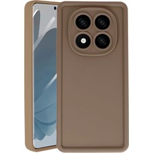 Evyora Newface Xiaomi Redmi Note 14 Pro 5g Kılıf Viera Silikon - Kahverengi