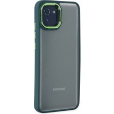Evyora Newface Samsung Galaxy A03 Kılıf Dora Kapak - Haki Yeşil