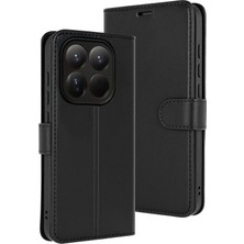 Newface Xiaomi Mi 15T Trend S Plus Kapaklı Kılıf - Siyah