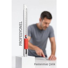 MiraLive Çelik Maket Bıçağı - Ince Tip Maket Bıçağı Dayanıklı ve Keskin Profesyonel