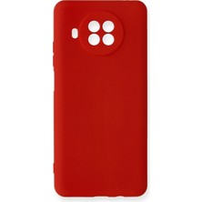 Newface Xiaomi Mi 10T Lite Kılıf Nano Içi Kadife Silikon - Kırmızı