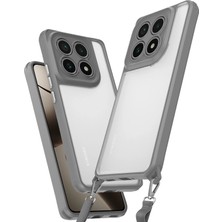 Evyora Newface Xiaomi Mi 14T Kılıf Penta Silikon Kılıf - Titan Gri