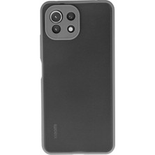 Evyora Newface Xiaomi Mi̇ 11 Lite Kılıf Montreal Silikon Kapak - Gri