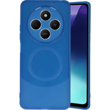 Newface Xiaomi Redmi 14C Kılıf Maya Karbon Kapak - Lacivert