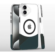 Joko Iphone 16 Carbon Puzzle Magsafe Kapak - Açık Mavi