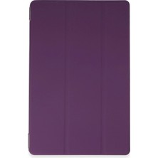 Evyora Newface Ipad Pro 13 (2024) Kılıf Tablet Smart Kılıf - Mor