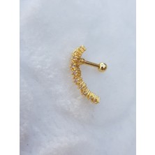 Canka Tragus Küpe Piercing Çelik