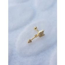 Canka Tragus Küpe Piercing Çelik
