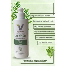 Myvelda Biberiye, At Kuyruğu, Avokado Yağı ve Panthenol ile Saç Derisine Güç, Saçlara Canlılık Verir