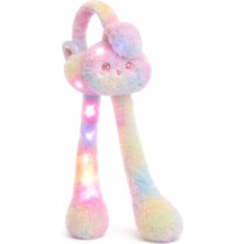 Gigi Giyim Karakterli Işıklı Sesli Oynar Kulaklı Peluş Çocuk Kulaklık